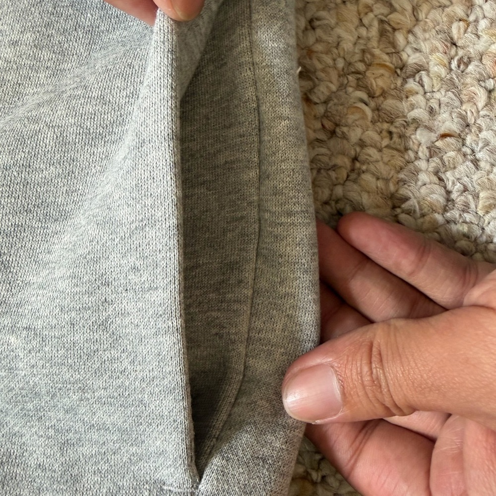 Essentials Light Gray Pullover NWT - image 5